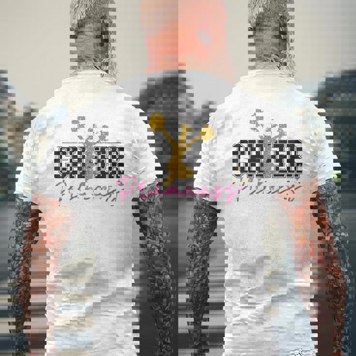 チア チアリーディング チアプリンセス メンズTシャツ バックプリント 高齢者への贈り物