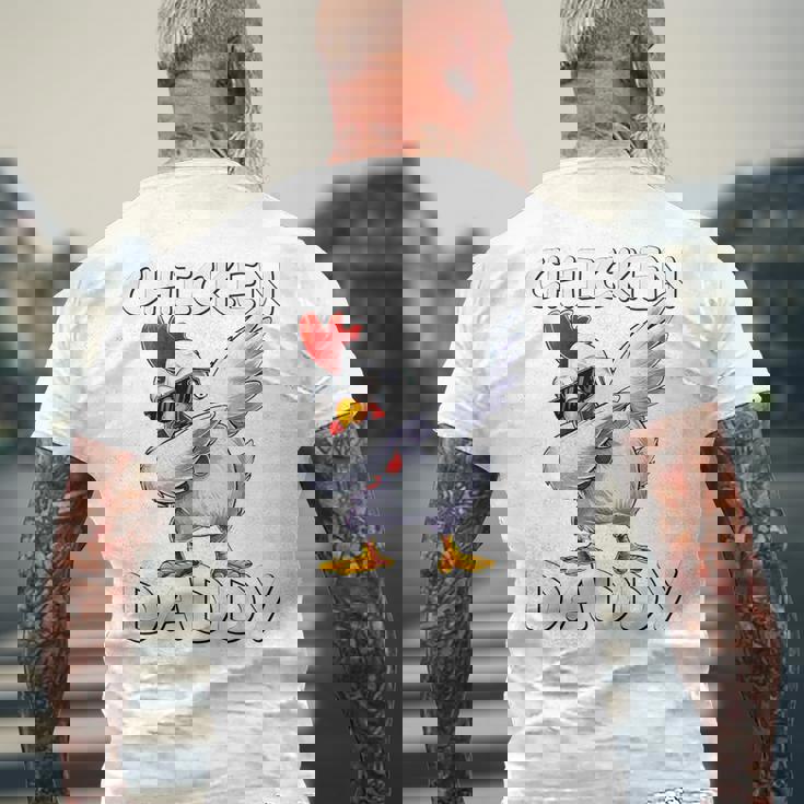 チキン パパ ニワトリ 父 チキン ジャンパー 農家 父の日 メンズTシャツ バックプリント 高齢者への贈り物