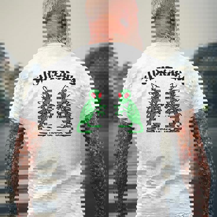 チュパカブラ メンズTシャツ バックプリント 高齢者への贈り物