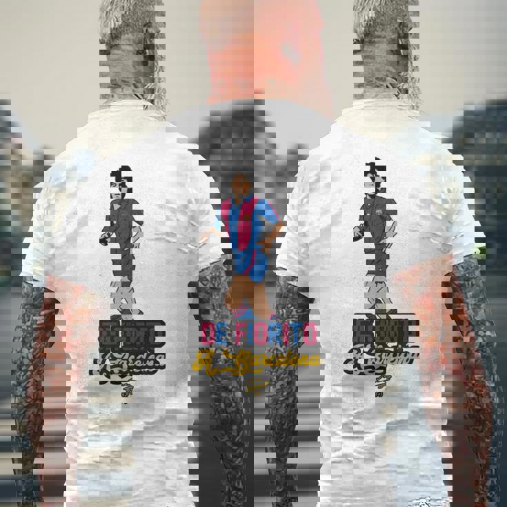 デ・フィオリト 長袖tシャツ メンズTシャツ バックプリント 高齢者への贈り物