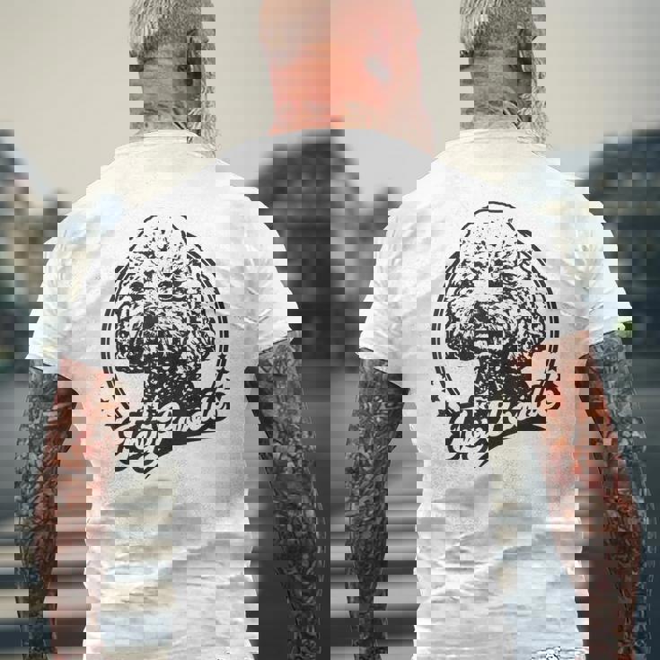 トイプードル Toy Poodle メンズTシャツ バックプリント 高齢者への贈り物