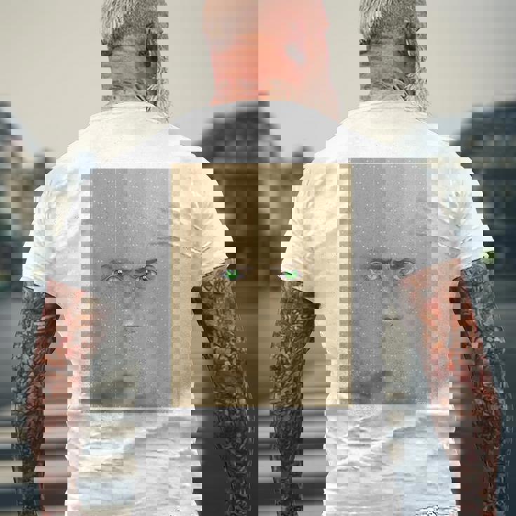 ドリミ4周年記念 壁（桐谷 洋介） メンズTシャツ バックプリント 高齢者への贈り物