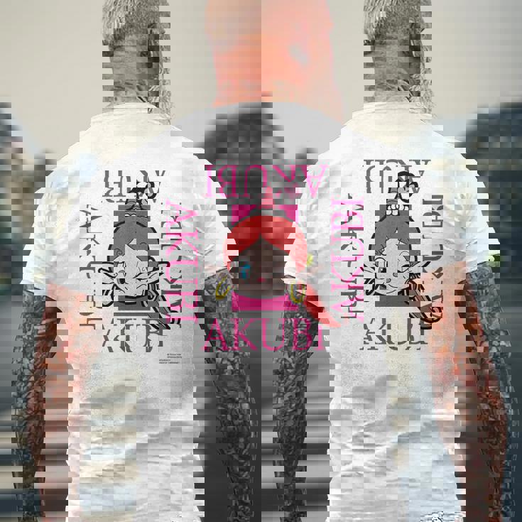 ハクション大魔王 B メンズTシャツ バックプリント 高齢者への贈り物