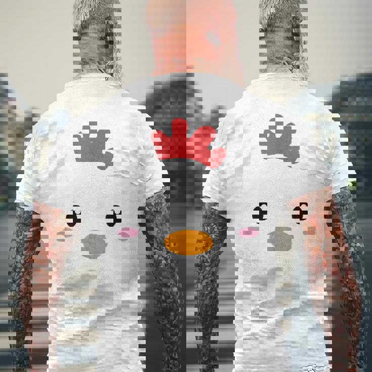 ハロウィン Diy 動物 ひよこコスチューム メンズTシャツ バックプリント 高齢者への贈り物