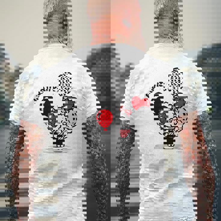 ハローキティ ハイドアンドシーク メンズTシャツ バックプリント 高齢者への贈り物