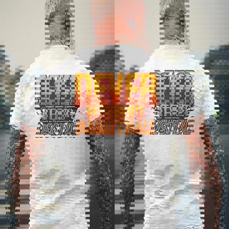 ハードコアフープ メンズTシャツ バックプリント 高齢者への贈り物