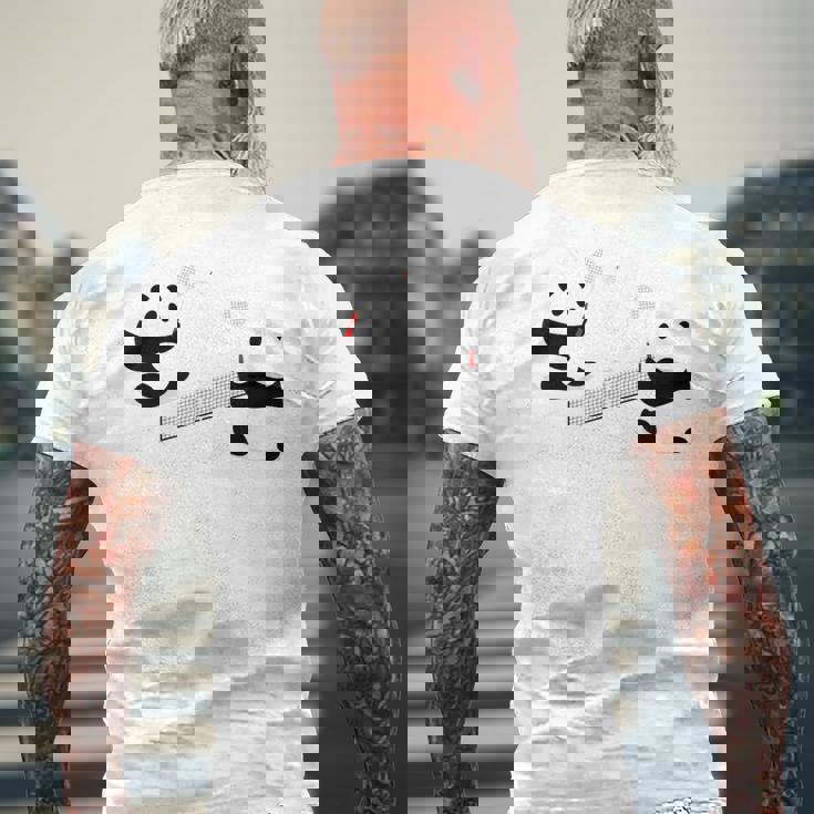 バドミントンtシャツ メンズTシャツ バックプリント 高齢者への贈り物