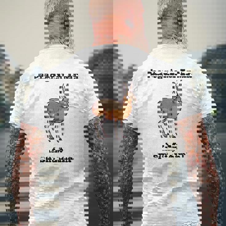 パタゴニアン マーラ スピリットアニマル 長袖tシャツ メンズTシャツ バックプリント 高齢者への贈り物