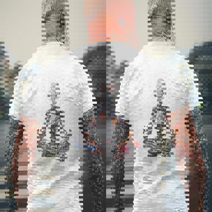 ヒップホップ ヴィンテージ エッジー アーバン Y2k Hip Hopバックプリント ストリートウェア ロボット メンズTシャツ バックプリント 高齢者への贈り物