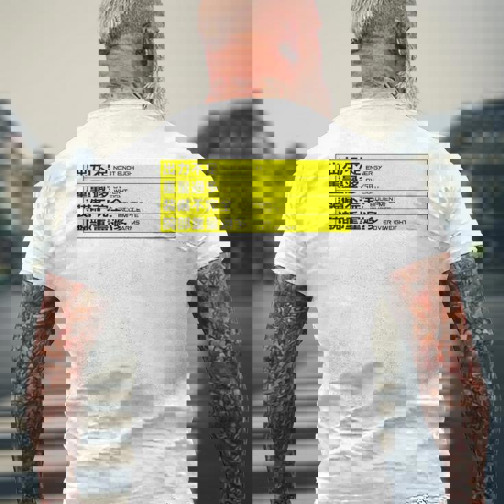 ビルドエラー エネルギー不足 長袖tシャツ メンズTシャツ バックプリント 高齢者への贈り物