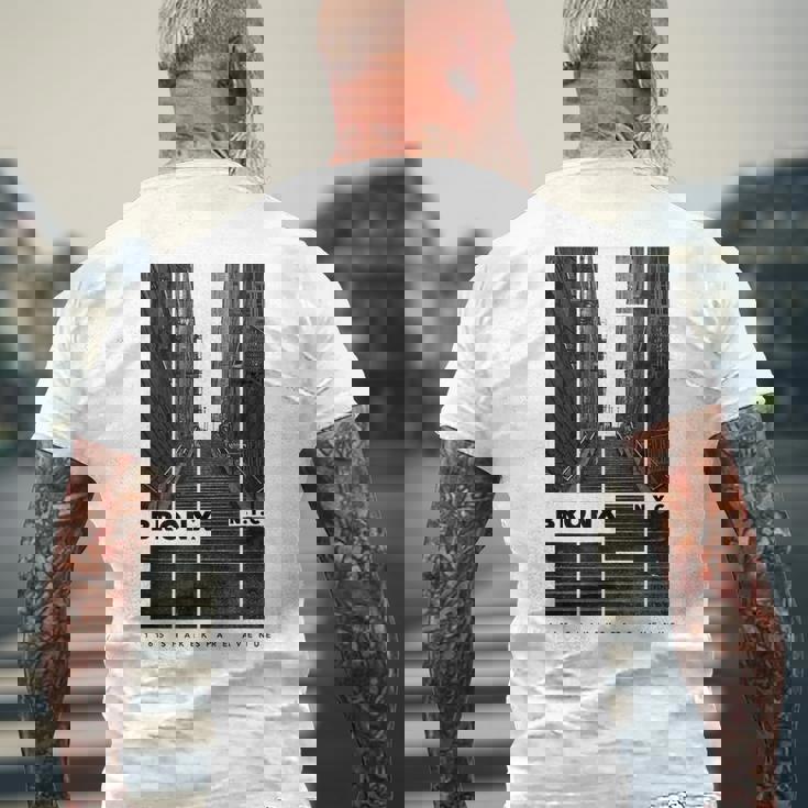 ピエロ ジョーカー 階段 ブロンクス Nyc W モダンギフト メンズTシャツ バックプリント 高齢者への贈り物