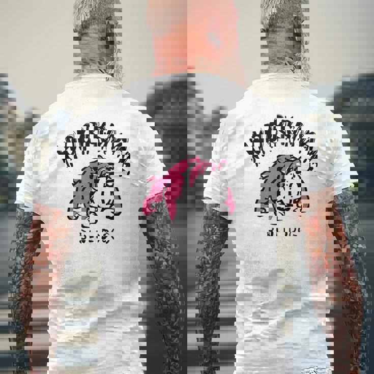 ピンクブルドッグ メンズTシャツ バックプリント 高齢者への贈り物