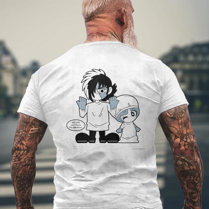 ブラック・ジャック ブラック・ジャック＆ピノコ術衣 Ctezuka Productions メンズTシャツ バックプリント 高齢者への贈り物