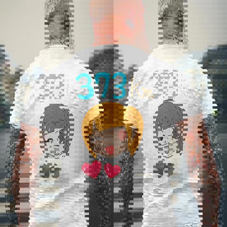 プリパラ デザイン373 メンズTシャツ バックプリント 高齢者への贈り物