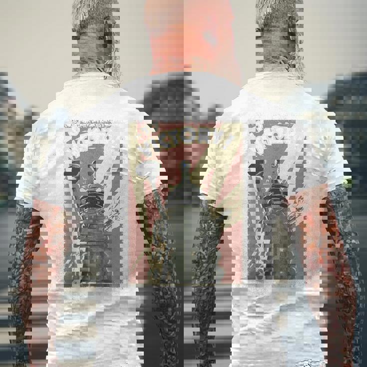 プロポガンダ ダレックfファン60周年 メンズTシャツ バックプリント 高齢者への贈り物