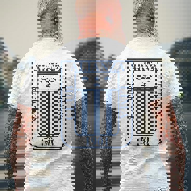 ペルーシャツ ペルー製 Alianza Lima ペルー人 メンズ レディース サッカー メンズTシャツ バックプリント 高齢者への贈り物