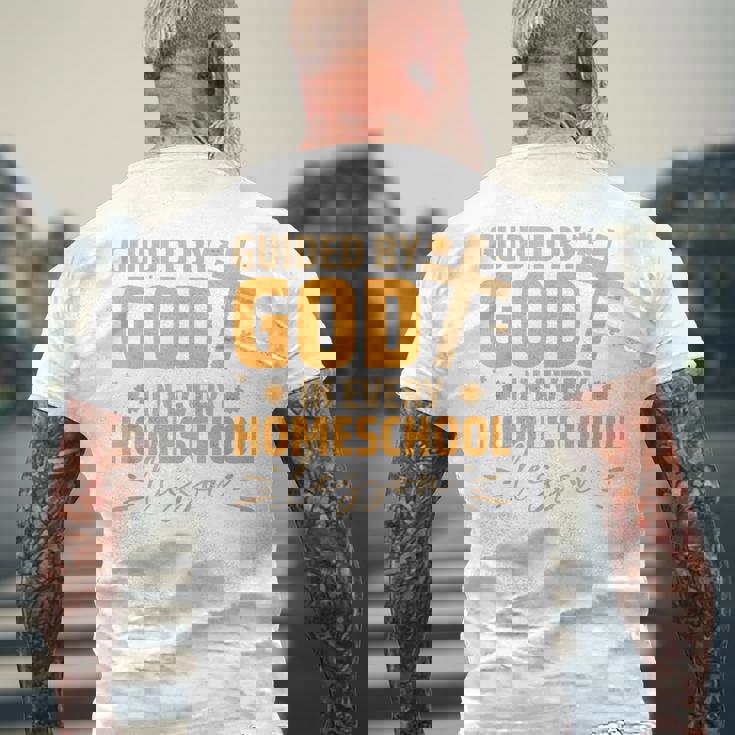 ホームスクールママホームスクールママ メンズTシャツ バックプリント 高齢者への贈り物