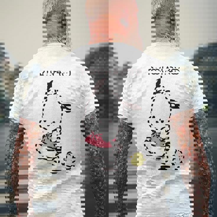 ポチャッコ ランニング ライトカラー メンズTシャツ バックプリント 高齢者への贈り物