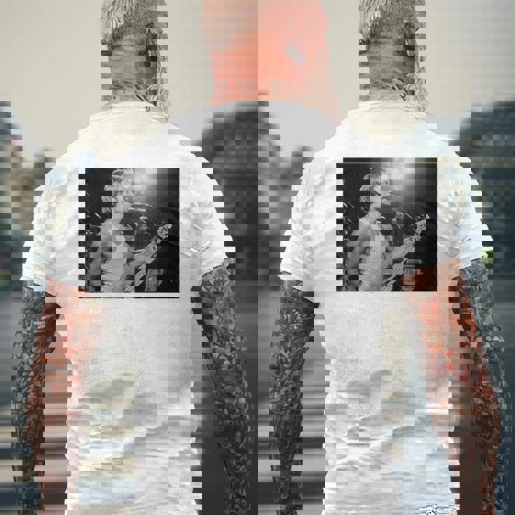 ポリス・シンガースティング・オン・アメリカ・ツアー 1980 メンズTシャツ バックプリント 高齢者への贈り物