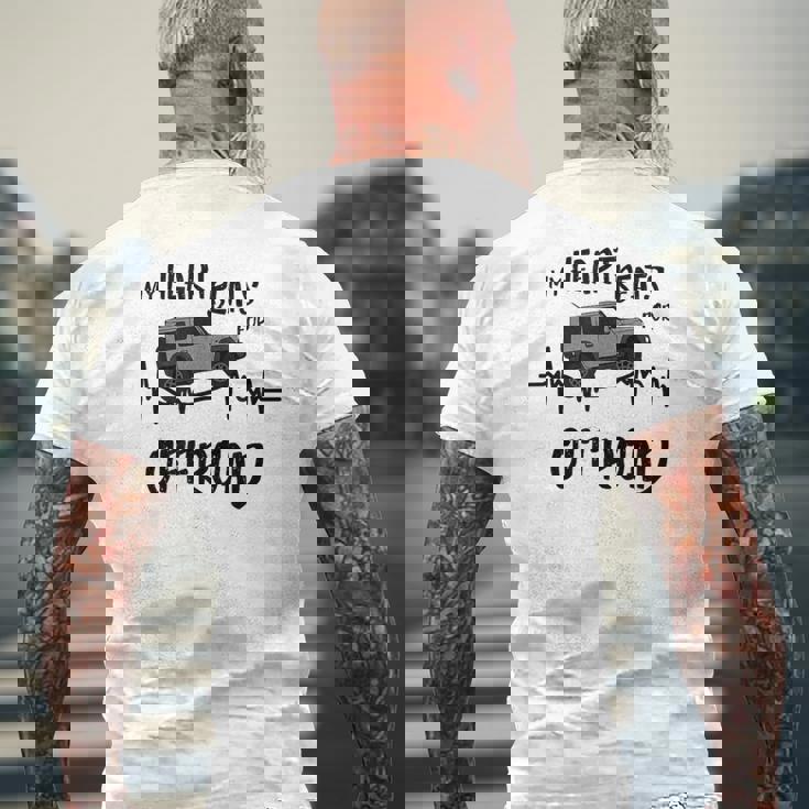 マイハートビーツフォーオフロード 4X4 Jb74 Gj 4Wd ファン用 メンズTシャツ バックプリント 高齢者への贈り物