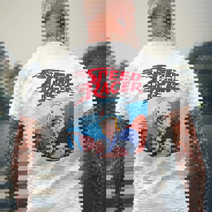 マッハgogogo A メンズTシャツ バックプリント 高齢者への贈り物