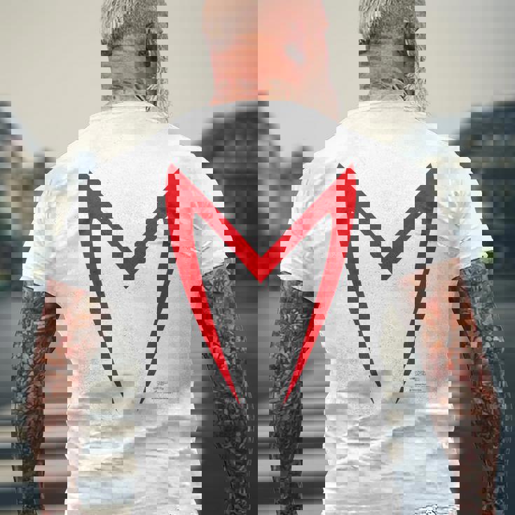 マッハgogogo E メンズTシャツ バックプリント 高齢者への贈り物