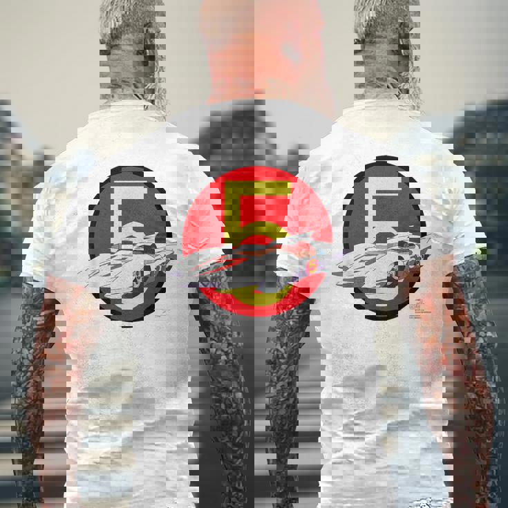 マッハgogogo K メンズTシャツ バックプリント 高齢者への贈り物