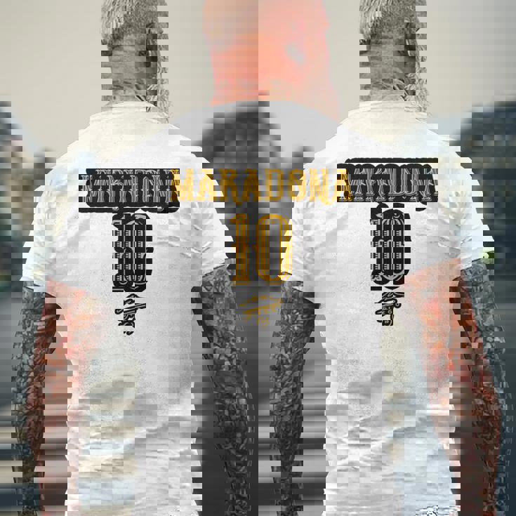 マラドーナ 10 長袖tシャツ メンズTシャツ バックプリント 高齢者への贈り物