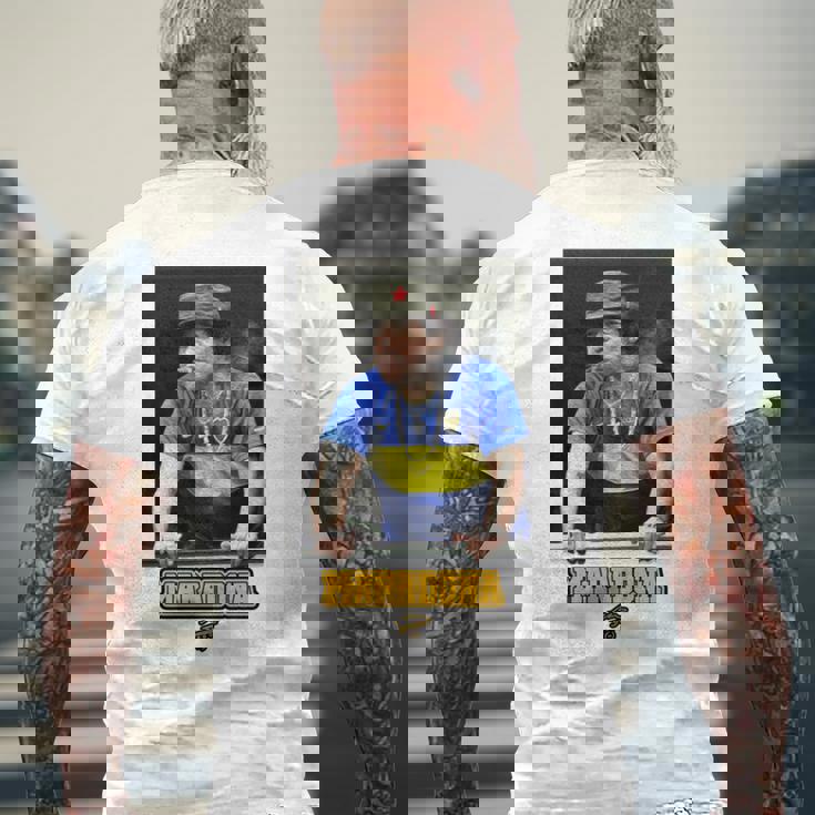 マラドーナ ボカハバノ 長袖tシャツ メンズTシャツ バックプリント 高齢者への贈り物