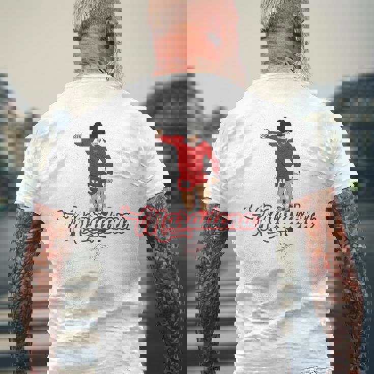 マラドーナ・アルヘンティーノス 長袖tシャツ メンズTシャツ バックプリント 高齢者への贈り物