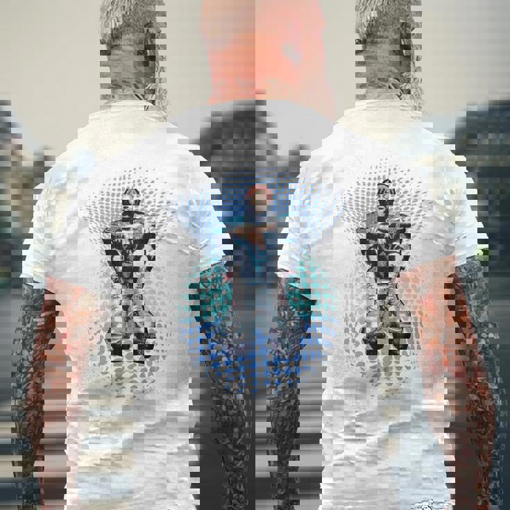 マービンゲイ_002_Back Printed メンズTシャツ バックプリント 高齢者への贈り物