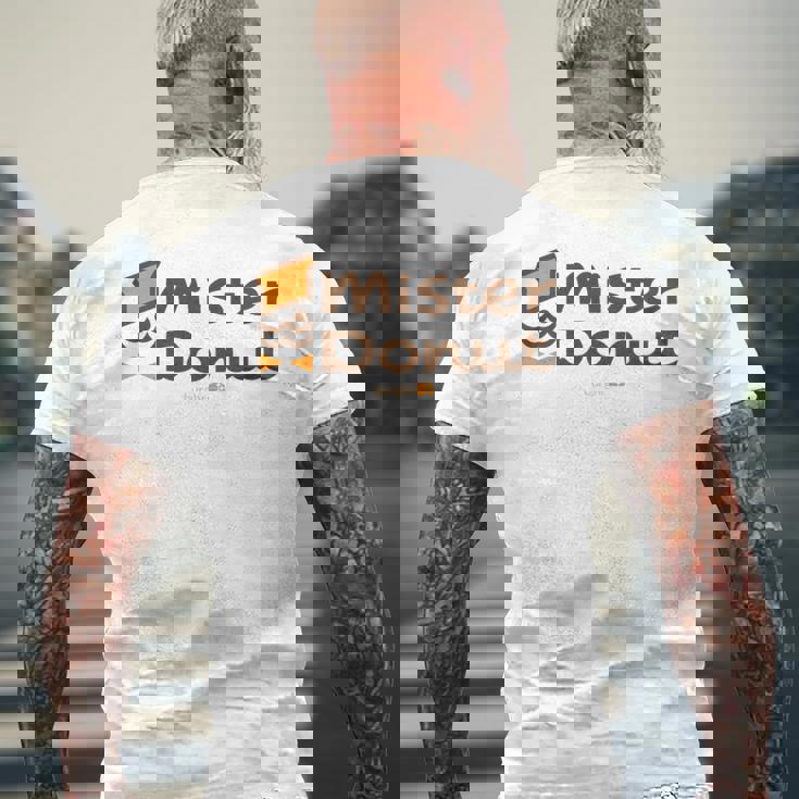 ミスタードーナツ 長袖tシャツ メンズTシャツ バックプリント 高齢者への贈り物