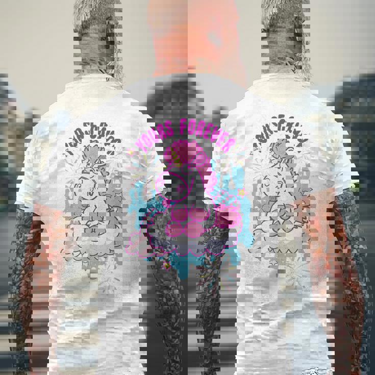 ミニオン Yours Foreverfireworks メンズTシャツ バックプリント 高齢者への贈り物