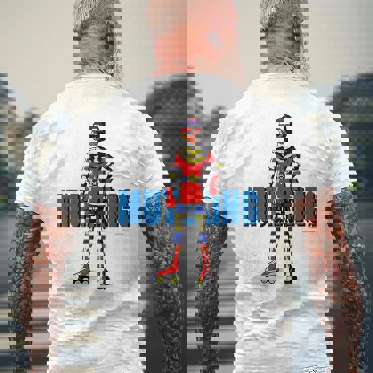 ムテキング A メンズTシャツ バックプリント 高齢者への贈り物