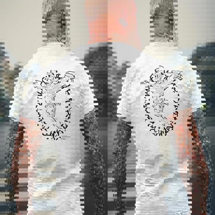 ムテキング K メンズTシャツ バックプリント 高齢者への贈り物