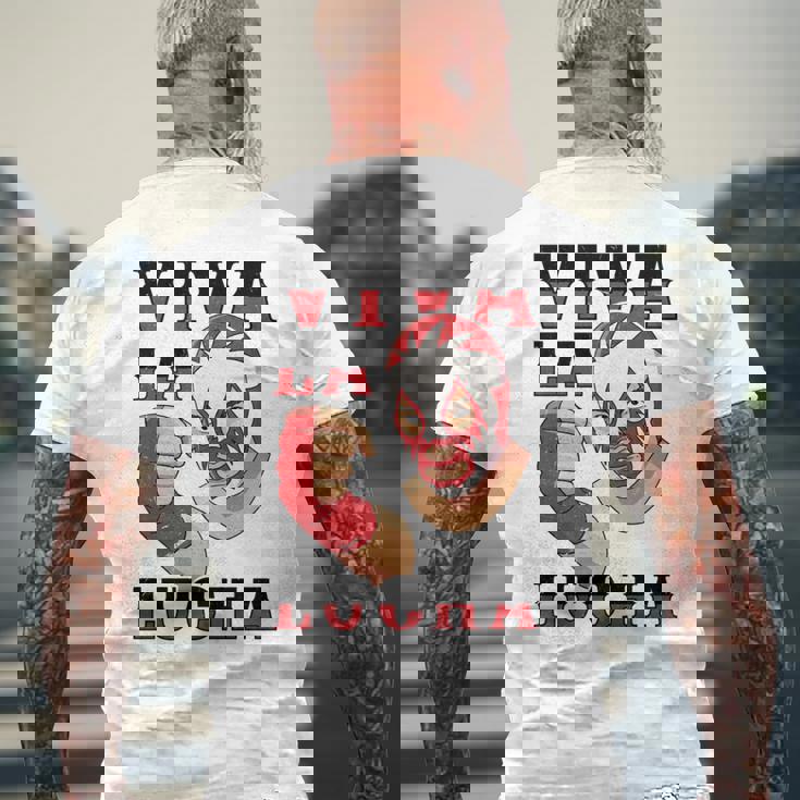 メキシコプロレス レスラー ルチャリブレ マスク メキシコ ファイター 長袖tシャツ メンズTシャツ バックプリント 高齢者への贈り物