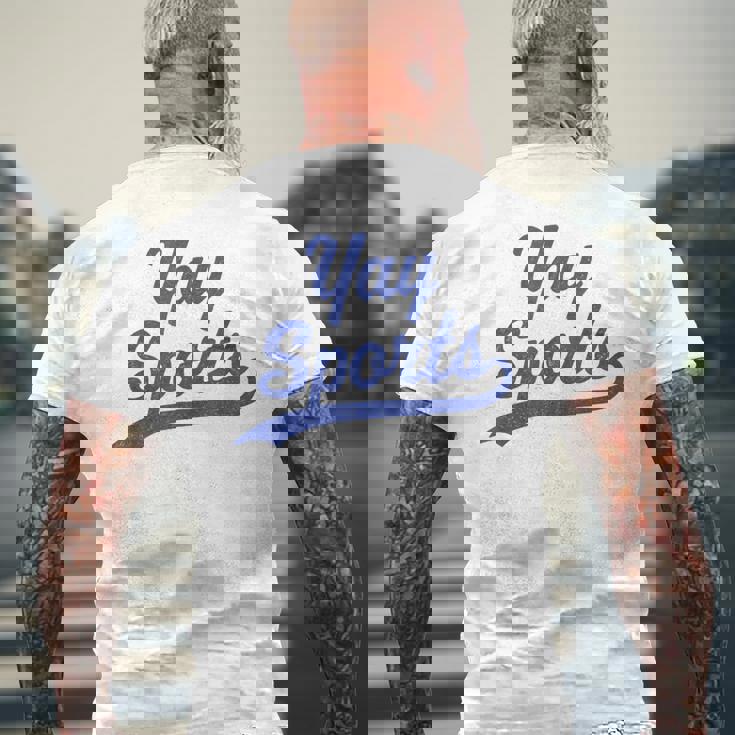 ヤイスポーツ メンズTシャツ バックプリント 高齢者への贈り物