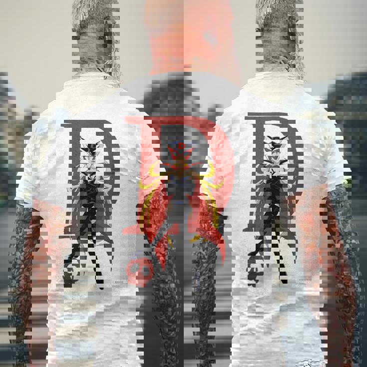 ヤッターマン J メンズTシャツ バックプリント 高齢者への贈り物