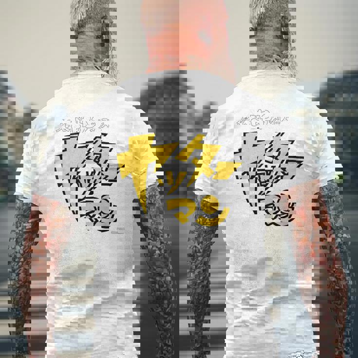 ヤッターマン ロゴ メンズTシャツ バックプリント 高齢者への贈り物