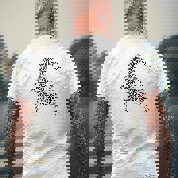 ヤモリ モチーフ 爬虫類 トカゲ テラリウム メンズTシャツ バックプリント 高齢者への贈り物