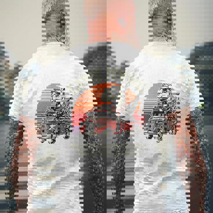 ラクダ牽引、しっかりと固定されている場合は引き出します。 長袖tシャツ メンズTシャツ バックプリント 高齢者への贈り物