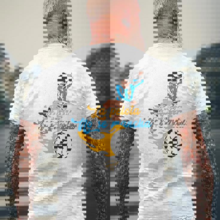 ラ・ペロータのセマンチャ 長袖tシャツ メンズTシャツ バックプリント 高齢者への贈り物