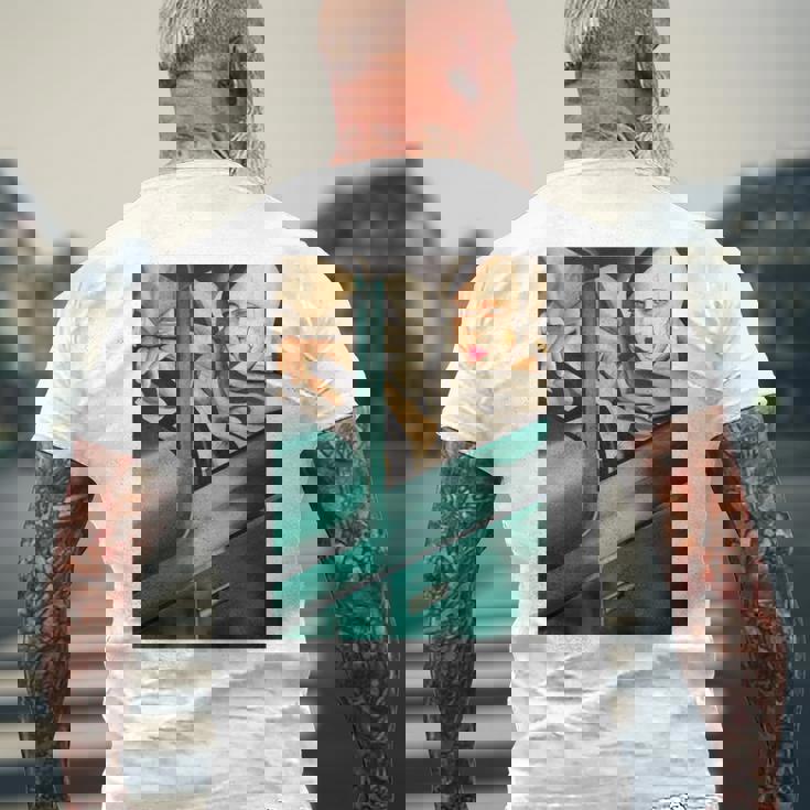 レンピカセルフポートレートの絵画autoportrait タマラ・ド・レンピッカ 長袖tシャツ メンズTシャツ バックプリント 高齢者への贈り物