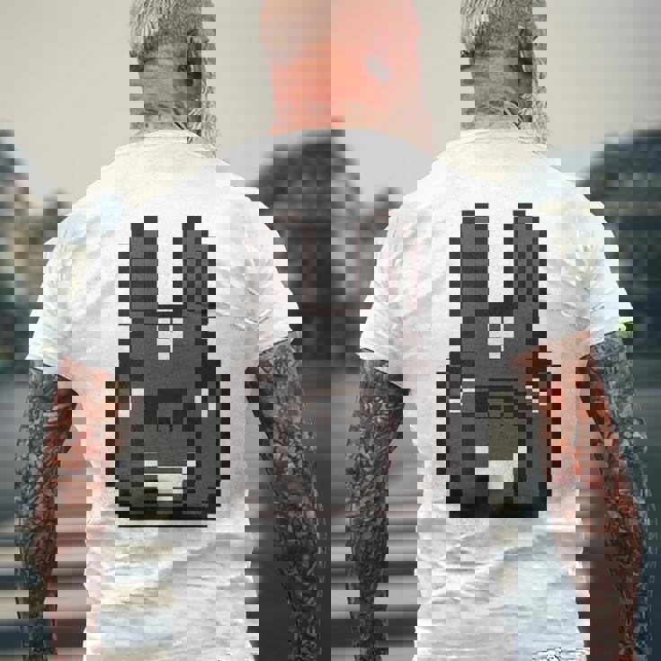 ロディ（Bit_） メンズTシャツ バックプリント 高齢者への贈り物