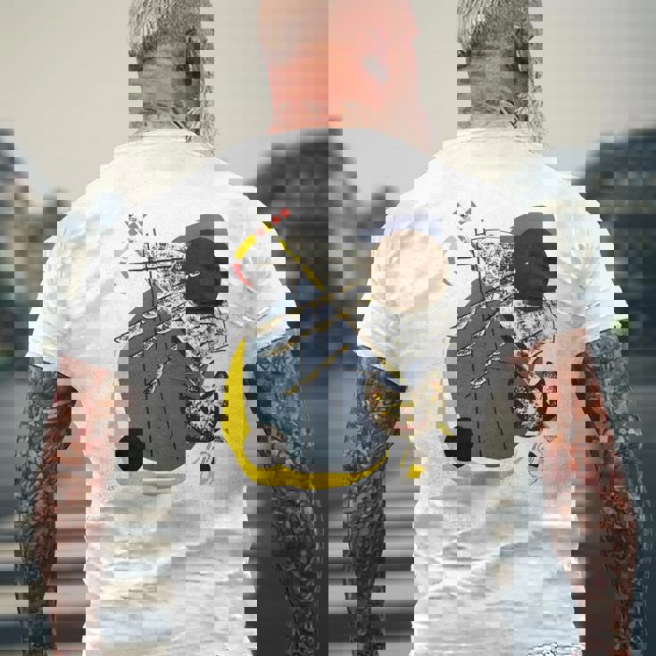 ワシリー・カンディンスキー作「スモール・ワールドii」1922 長袖tシャツ メンズTシャツ バックプリント 高齢者への贈り物