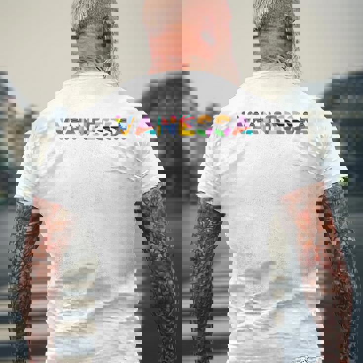 ヴァネッサ名 長袖tシャツ メンズTシャツ バックプリント 高齢者への贈り物