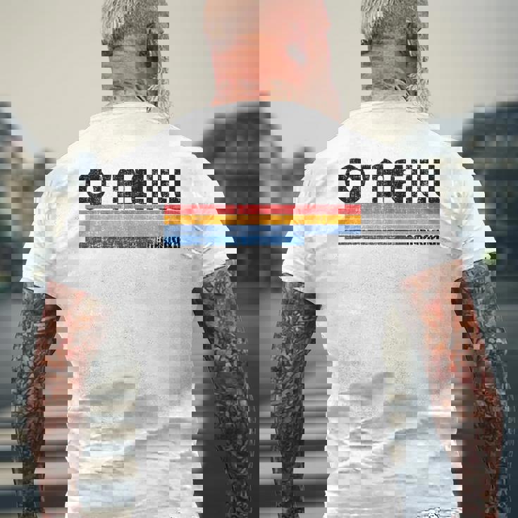 ヴィンテージ 70年代80年代スタイル オニール、ネバ州 メンズTシャツ バックプリント 高齢者への贈り物