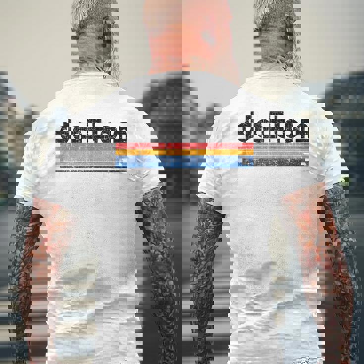 ヴィンテージ 80年代スタイル ダルトン Ga メンズTシャツ バックプリント 高齢者への贈り物