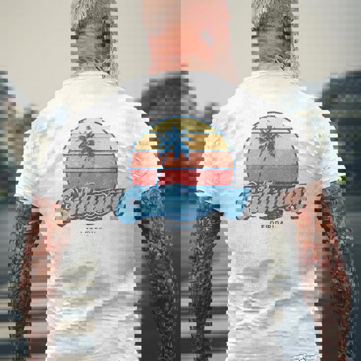 ヴィンテージ キャロウェイ フロリダ Fl クラシック 70年代 レトロ サーファー メンズTシャツ バックプリント 高齢者への贈り物