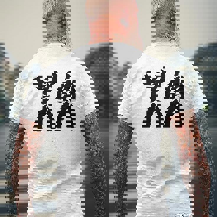 万歳（Banzai） メンズTシャツ バックプリント 高齢者への贈り物